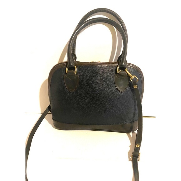 Dooney bourke navy blue Elegant Leather crossbody Handbag - Picture 3 of 10